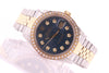 Rolex Datejust Gents Stainless Steel and Gold Diamond Watch Rolex Box Ref 16013
