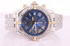 Breitling Crosswind Mens Automatic Chronograph Watch Blue Dial B13355 with Box & Papers
