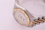 Rolex Datejust Ladies Midsize 31 mm Stainless Steel & Yellow Gold Mother of Pearl Diamond Watch