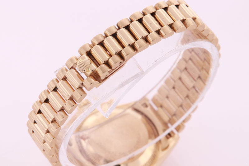 Rolex Datejust Midsize Oyster 17mm 18k Yellow Gold Band Bracelet 7205 51 B  Ends | eBay