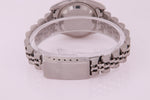 Rolex Datejust Ladies Stainless Steel Diamond Watch Purple Pearl Dial