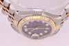 Rolex Datejust Ladies Stainless Steel & Yellow Gold 69173 Diamond Watch Blue  with Papers