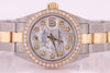 Rolex Datejust Ladies Steel & Gold Automatic Oyster Diamond Watch Certificate