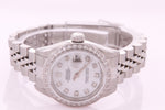 Rolex Datejust Ladies Stainless Steel Automatic Diamond Watch with Rolex Box