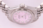 Rolex Datejust Ladies Stainless Steel Automatic Diamond Watch with Rolex Box & Papers