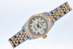 Rolex Datejust Ladies Stainless Steel & Yellow Gold